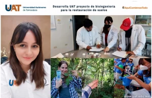 Desarrolla UAT proyecto de bioingeniería para la restauración de suelos