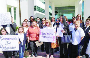 Histórica lucha de maestros de inglés de Nuevo Laredo y el resto de Tamaulipas, DA FRUTOS.