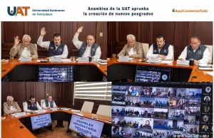 Asamblea de la UAT aprueba la creación de nuevos posgrados