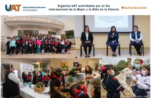 Desarrolla la UAT actividades por el Día Internacional de la Mujer y la Niña en la Ciencia