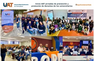 Inicia UAT jornadas de prevención y promoción de derechos de los universitarios