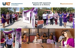 Presenta UAT exposición de mujeres en la historia