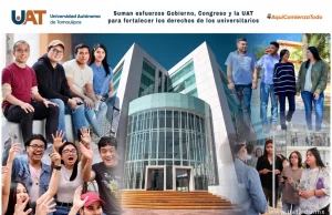 Suman esfuerzos Gobierno, Congreso y la UAT para fortalecer los derechos de los universitarios