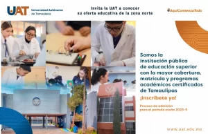 Invita la UAT a conocer su oferta educativa de la zona norte