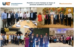 Presidió el rector festejos en honor al personal académico de la UAT