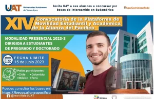 Invita UAT a sus alumnos a concursar por becas de intercambioen Sudamérica
