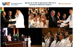 Egresa de la UAT la generación 2023 de la Facultad de Medicina Tampico