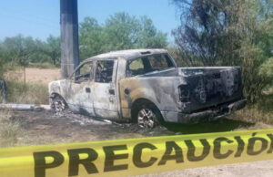 Mueren dos personas calcinadas tras choque en Nuevo Laredo, Tamaulipas