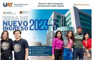 Ofrece la UAT el programa de becas para nuevo ingreso