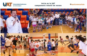 Inicia en la UAT el campamento infantil de verano 2023