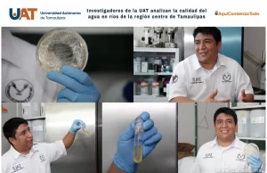 Analizan la calidad del agua en ríos de la región centro de Tamaulipas