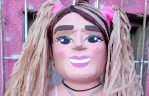 Resulta y resalta que crearon nueva piñata de Wendy Guevara en Tamaulipas