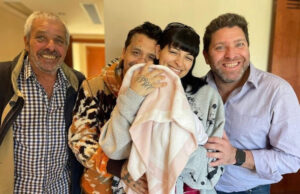 Nodal y Cazzu aparecen con su hija por primera vez FOTOS