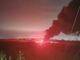 Incendio registrado en una zona de ductos de Petróleos Mexicanos (Pemex) en el municipio de Altamira