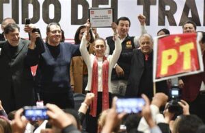 Sheinbaum rinde protesta como aspirante del PT