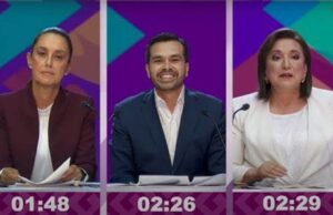 Durante el primer debate presidencial DOMINO EL #LesValemosMadres EN X