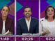 Durante el primer debate presidencial DOMINO EL #LesValemosMadres EN X