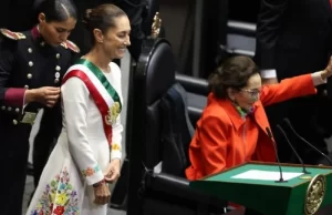 Hoy nos encontramos aquí, en este recinto solemne de la democracia mexicana, como testigos de un momento que marca un antes y un después en nuestra historia: la toma de protesta de la Doctora Claudia Sheinbaum Pardo como la primera mujer presidenta de México.