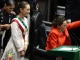 Hoy nos encontramos aquí, en este recinto solemne de la democracia mexicana, como testigos de un momento que marca un antes y un después en nuestra historia: la toma de protesta de la Doctora Claudia Sheinbaum Pardo como la primera mujer presidenta de México.