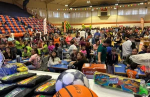 Niños y niñas de Copa UAT disfrutan de divertida posada navideña