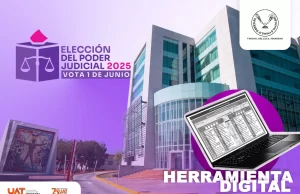 Implementa la UAT herramienta digital para orientar sobre la elección judicial