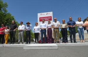 Entrega Municipio nueva calle para beneficiar a vecinos de colonias Norberto Treviño y Viviendas Populares.