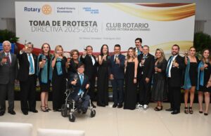 Reconoce Lalo Gattás labor altruista del Club Rotario Bicentenario.