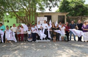 Inicia Municipio una obra más de pavimentación en la colonia Lázaro Cárdenas.