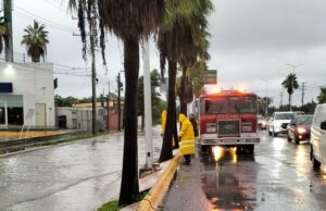 Activa y mantiene Gobierno de Victoria acciones de auxilio ala población por intensa lluvia.