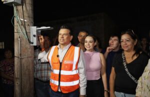 Con la instalación de 36 luminarias LED, refuerza Municipio seguridad en zona centro de Victoria