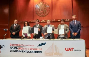 UAT y SCJN firman alianza para la difusión del conocimiento jurídico
