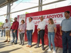 Llegan apoyos alimentarios al área rural de Victoria.