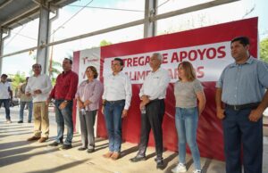 Llegan apoyos alimentarios al área rural de Victoria.