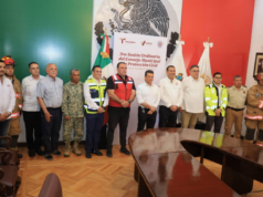 Preside alcalde Lalo Gattás Consejo de Protección Civil para reforzar estrategias por intensas lluvias.