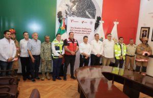 Preside alcalde Lalo Gattás Consejo de Protección Civil para reforzar estrategias por intensas lluvias.