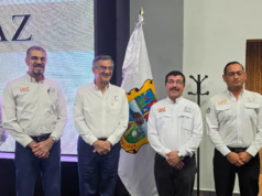 Rector de la UAT presenta avances del Atlas de Riesgos ante el gobernador en la Mesa de Paz
