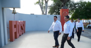 Rector de la UAT supervisa avances de obras de remodelación en la Facultad de Derecho Victoria