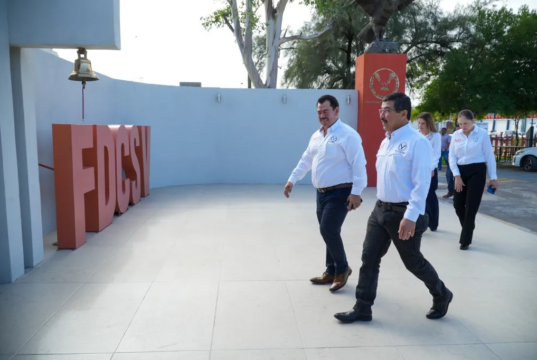 Rector de la UAT supervisa avances de obras de remodelación en la Facultad de Derecho Victoria