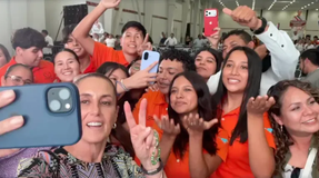 Reconoce la presidenta Claudia Sheinbaum a la UAT durante su visita a Ciudad Victoria